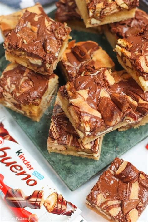 Kinder Bueno Blondies Janes Patisserie