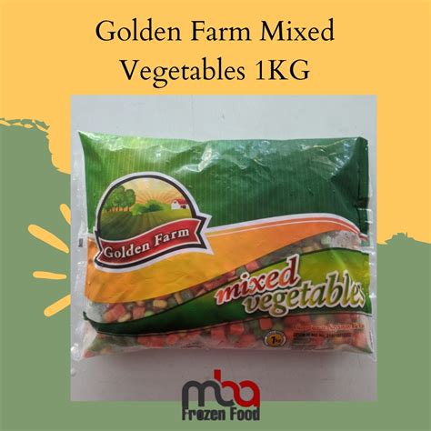 Jual Golden Farm Mixed Vegetables Kg Frozen Food Shopee Indonesia