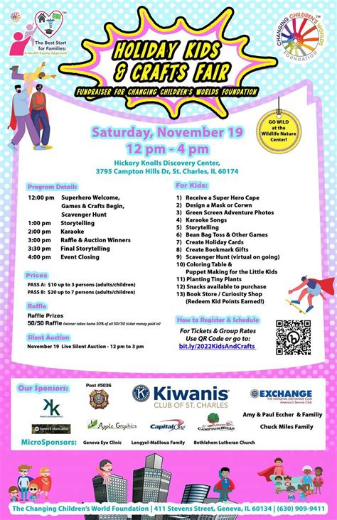 Changing Children’s Worlds Foundation to host kids and crafts fair