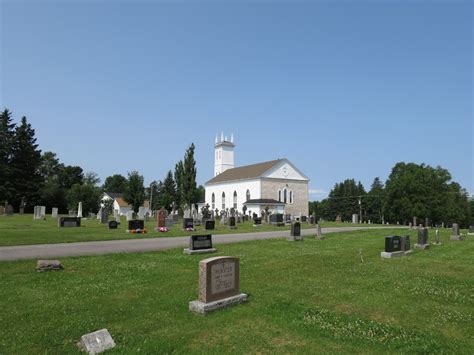 Saint Pauls Anglican Church Cemetery Bushville Em Chatham Head New