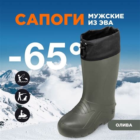 Сапоги для рыбалки Барс, EVA, Зима - купить по низкой цене в интернет ...