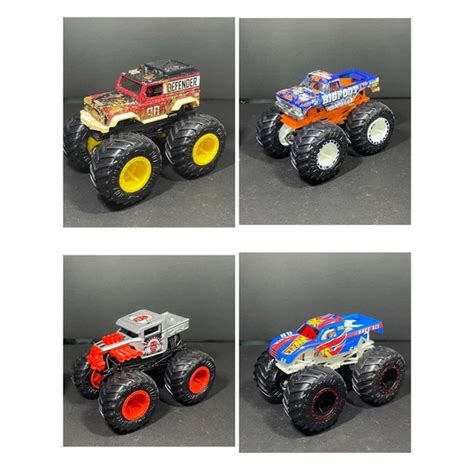 Hot Wheels Monster Truck บกฟต ลอยาง ขนาด Shopee Thailand