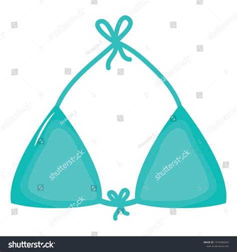 Bikini Bras Female Swimsuit Icon Stock Vector Royalty Free 1416389363 Shutterstock