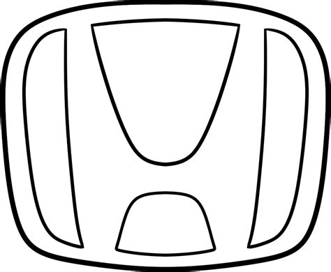 Honda Logo Stencil