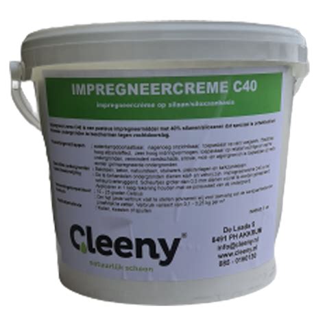 Cleeny Gevelcr Me Impregneercreme Liter Cleeny Natuurlijk Schoon