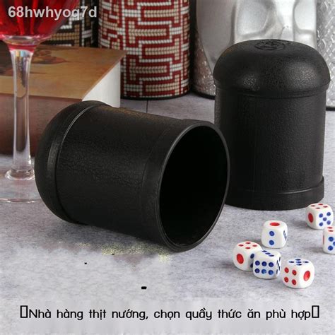 HOT hwhyoq dSàng thủ công cốc màu sắc dày rây xúc xắc gia đình