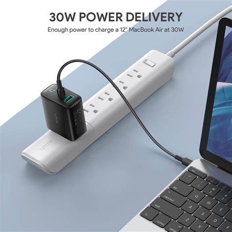 Aukey Pa D1 Focus Mix 30w Dual Port Pd Charger Aukey Online