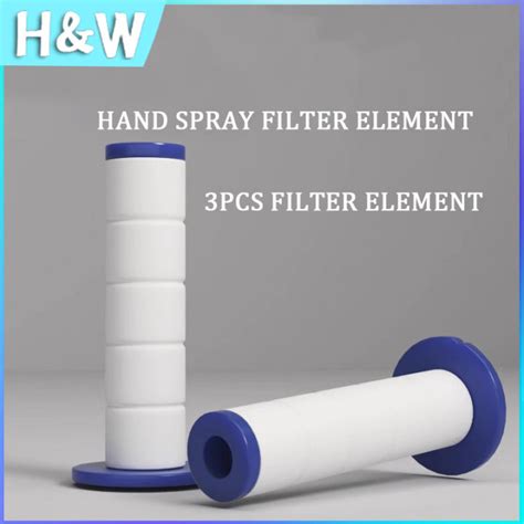 Shower Head Replacement Pp Cotton Special Filter Element Hand Held Shower Nozzle Dechlorination