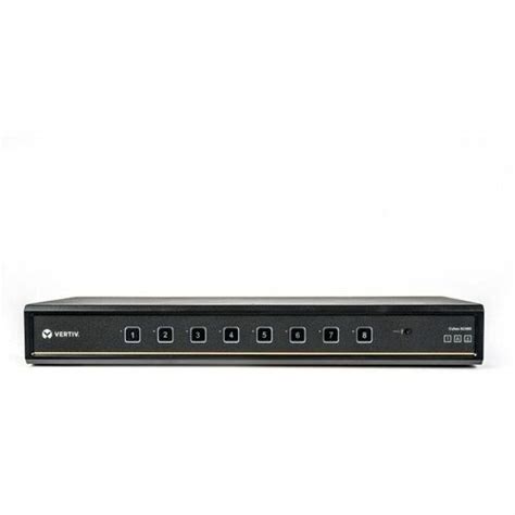 Vertiv Avocent Cybex SC800/SC900 NIAP PP v4.0 Secure KVM Switch — 8PORT DUAL-DP (TEMPEST-LVL) (SV240-8PORT-DUAL-DP-TEMPEST-LVL)
