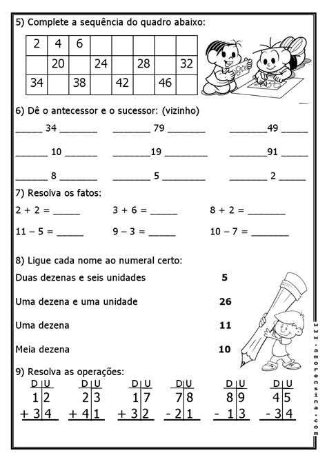 Blog Professor Zezinho Matem Tica Em Atividades Diagn Sticas Ou