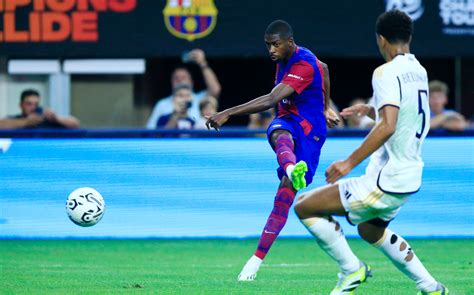 Fc Barcelona Se Va Al Frente En El Clásico Con Golazo De Dembélé Video