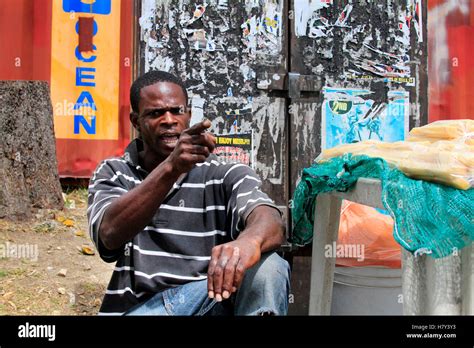 Barbados Portrait Man Black Stock Photos And Barbados Portrait Man Black