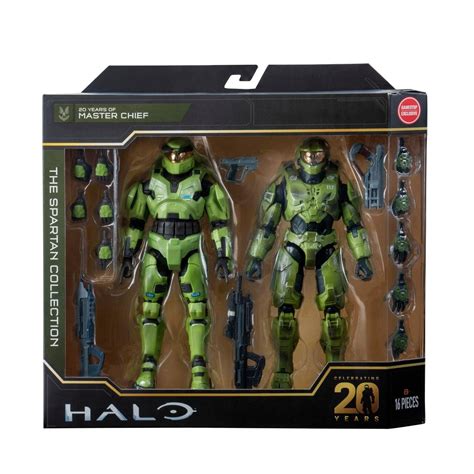 Jazwares Halo Master Chief Th Anniversary Spartan Collection Set