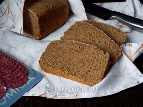 Ржаной хлеб в хлебопечке без пшеничной муки — рецепт с фото пошагово