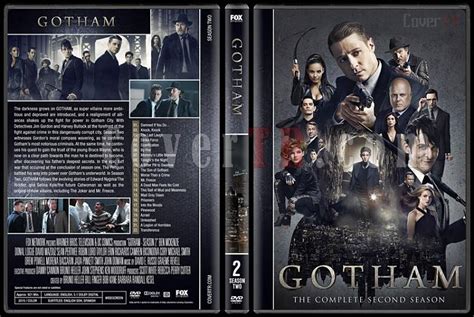 Gotham Season 1 4 Custom Dvd Cover Set English 2016 Covertr