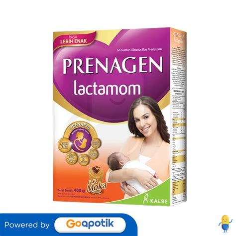 PRENAGEN LACTAMOM SUSU IBU MENYUSUI RASA MOCHA 400 GRAM BOX Kegunaan