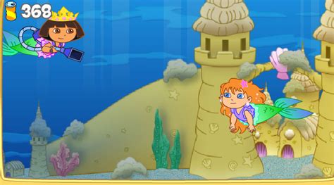 Image - Game-dora-mermaid.png - Dora the Explorer Wiki