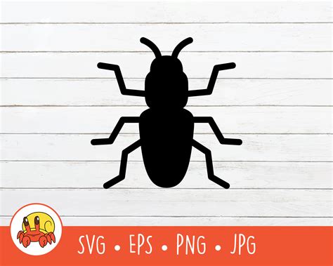 Insect Svg Vector Bug Cut File For Cricut Png Eps Instant Etsy