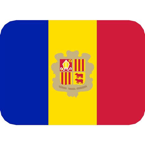 Flag For Flag Andorra Vector SVG Icon - SVG Repo