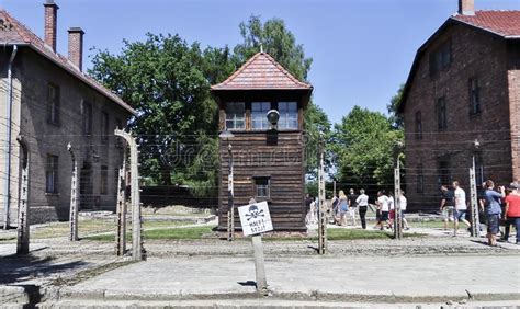 Auschwitz Concentration Camp Museum - Map of the Site. on the July 7th ...