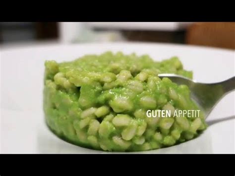 Mittagessen Mit Nur Zutaten Schnelles Gersten Risotto Mit Erbsen