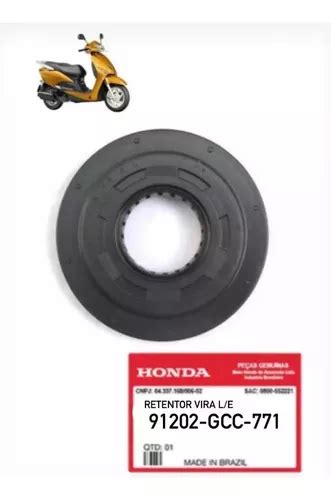 Retentor Virabrequim Esquerdo Honda Lead 110 Original Parcelamento