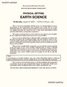 Earth Science Lesson Plan for 9th - 10th Grade | Lesson Planet 