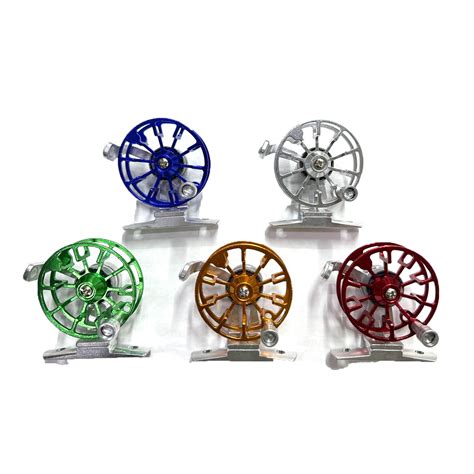 Катушки инерционная зимния "Erafishing" металл зеленый купить оптом ...