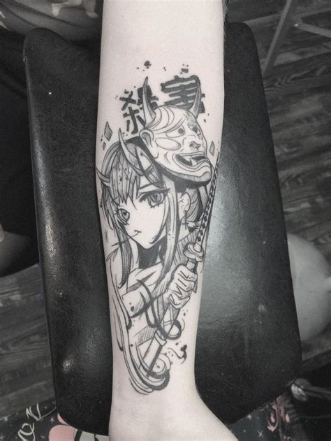 Anime 🕷 | Модные татуировки, Тип тату, Цветные татуировки