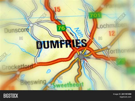 Dumfries Street Map