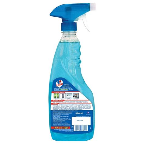 Trigger Spray Blue 500ml Colin Glass Cleaner Packaging Type Bottle Rs 70 Piece Id 23253323055