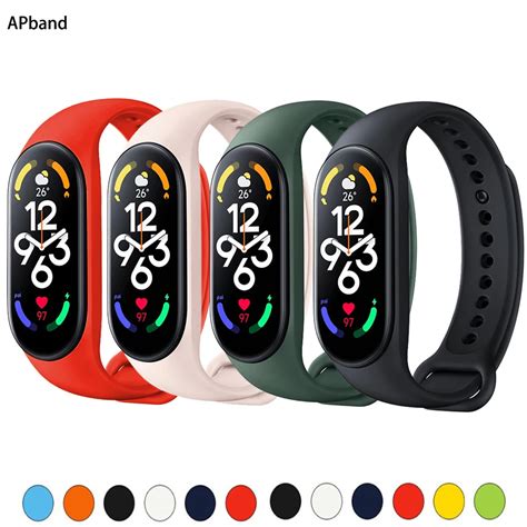 Pasek Dla Xiaomi Mi Band 6 Bransoletka Sport Silikonowy Zegarek