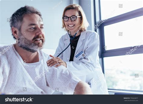 Medical Examination Mature Male Patient Hospital Stock Photo Shutterstock