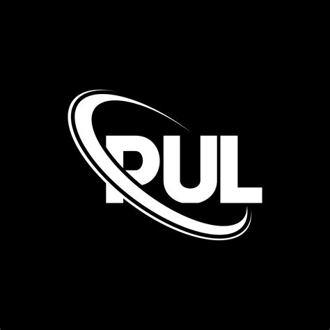 PUL logo. PUL letter. PUL letter logo design. Initials PUL logo linked ...