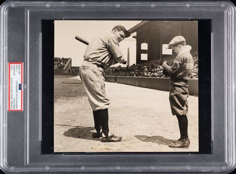 Circa S Babe Ruth Original Underwood Underwood Photograph PSA DNA Type I REA Archive