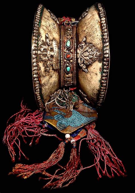 Damaru Skull Drum, Nepal | Buddhist art, Tibetan buddhism, Buddhist