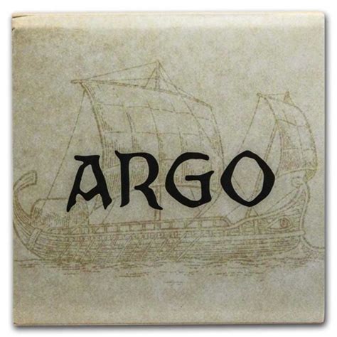 2023 Niue 2 Oz Antique Silver Argonauts Argo Ship