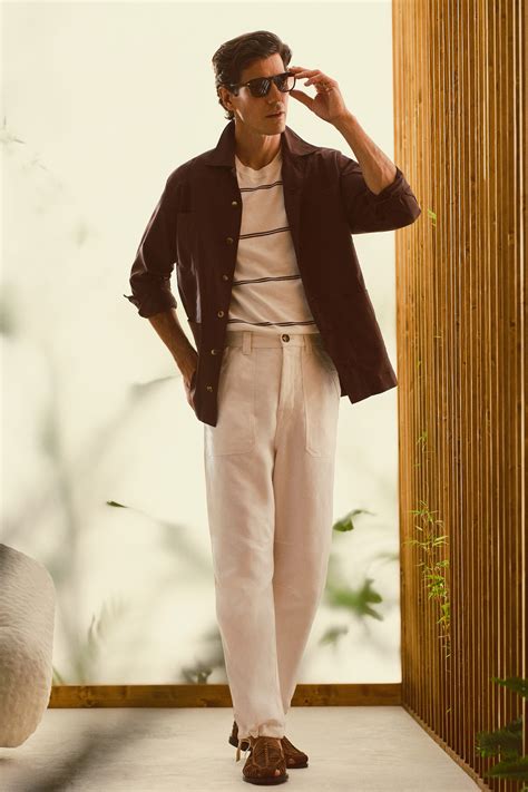 Brunello Cucinelli Spring Mens Ready To Wear Runway Fashion Show