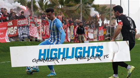 Chemnitzer FC HIGHLIGHTS Testspiel Gegen Den Halleschen FC YouTube