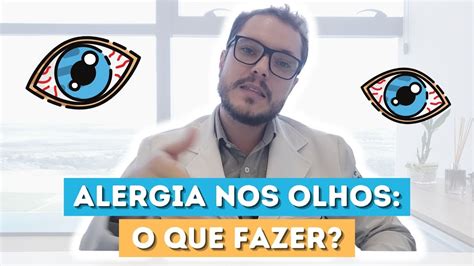 Alergia No Olho O Que Fazer - Alergia nos olhos - o que fazer? - YouTube