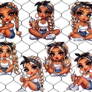 Chibi Super Hot Chicana Png Chicana Clipart Chibi Dolls Png Chibi Girl Png Latina Woman