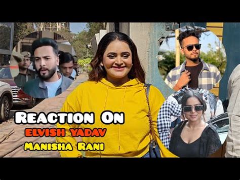 Bebika Dhurve Reaction On Manisha Rani And Elvish Yadav Instagram Fans