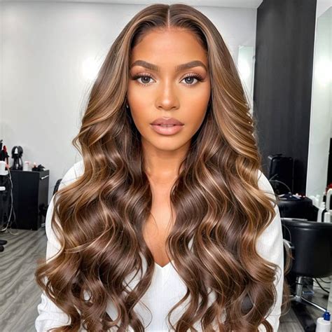 Honey Blonde Body Wave X Hd Lace Front Wig Glueless Wigs Human Hair Long Hair Styles