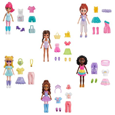 Polly Pocket Fashion Pack Case of 6 - Entertainment Earth