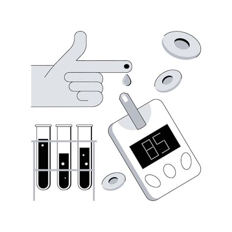 Ilustraci N De Vector De Concepto Abstracto De Medidor De Glucosa En