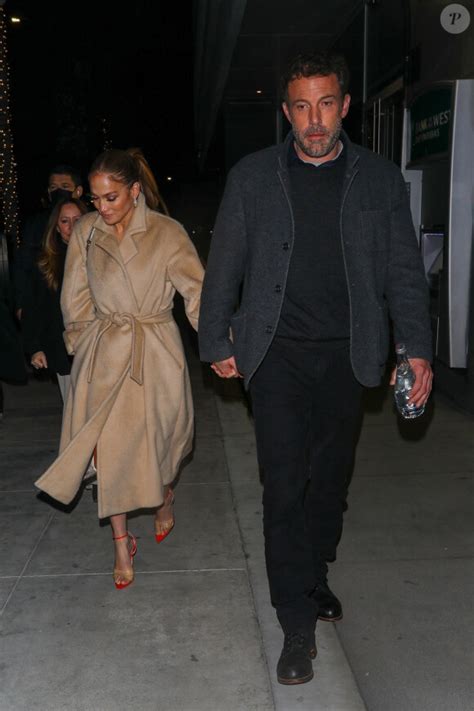 Photo D Bordant De Tendresse Jennifer Lopez Et Son Compagnon Ben