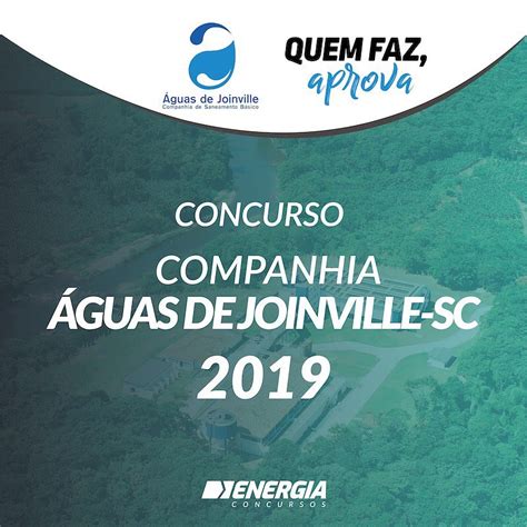 Aguas De Joinville Concurso - Concurso Companhia Águas de Joinville-SC – Energia Concursos