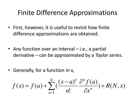 Ppt Finite Difference Methods Powerpoint Presentation Free Download Id5586060