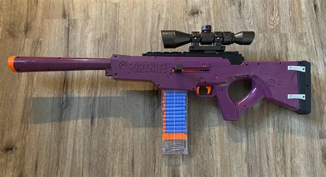 First time modding a Nerf Blaster. Upgraded my kiddos BASR-L : r/Nerf