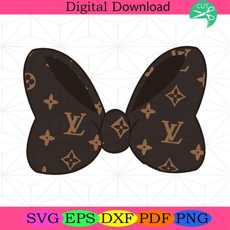 Lv Ribbon Logo Svg Lv Logo Louis Vuitton Ribbon Svg Lv Ribbon Svg